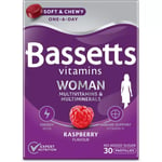 Bassetts Vitamins Woman Multivitamins & Multiminerals Raspberry Flavour 30