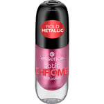 essence Satin Chrome Nail Polish 03 Meta Maroon