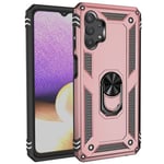 samsung Samsung Galaxy A32 4G Military Armour Case RoseGold