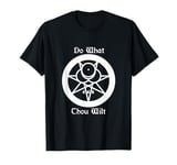 Do What Thou Wilt Thelema Crowley Mark of the Beast 666 T-Shirt