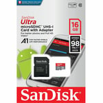16GB Micro SD Memory Card For Nextbase 112 212 Dash Cam