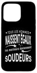 Coque pour iPhone 15 Pro Max Meilleur Soudeur du Monde Idée-Cadeau Drôle Soudeur Humour