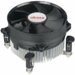 Akasa Ak-cce-7104ep Intel Socket 92mm Pwm 3000rpm Black Fan Cpu Cooler