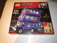LEGO HARRY POTTER KNIGHT BUS 4866- SLIGHT CREASING TO BOX - NEW/BOXED/SEALED