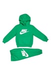 Nike - Tracksuit consisting of sweatshirt and trousers - Sweatshirt with hoodie-up - Sweatshirt with kangaroo pockets - Sweatshirt with embroidered logo - Trousers with adjustable waist with