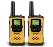 Sencor - SETTI 2x Walkie-talkie 3xAAA range 5 keltainen/musta