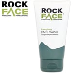 Rockface VEGAN ANTI-FATIGUE FACE WASH Mens Facial Green Coffee Extract 150ml