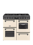 Stoves Richmond 100cm Dual Fuel Gas Hob Range Cooker, Cream