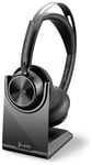 Poly Voyager Focus 2 Bluetooth PC Headset - Black