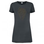 Amplified Womens/Ladies Power Glove Gojira T-Shirt - XS