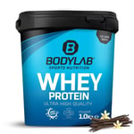 Bodylab24 Whey Protein Powder Vanilla 1kg, Protein-Shake for Weight Training