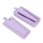 (Purple)Ice Cube Form Integrated Silicone Whiskey Cocktail Ice Maker For Ju DT