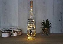 Marco Paul Harry Potter Inspired Light Up Spell Bottle Glass Wine Shaped String LED Wire Fairy Lights Lamp Decoration Kids Bedroom Table Centrepiece Wedding Birthday Gift Night Light
