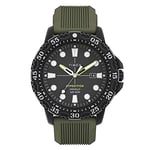 Timex Expedition Gallatin 44 mm Cadran Vert Bracelet en Silicone Vert Montre de Sport TW4B25400