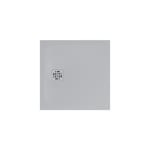 Receveur de douche gris 80x100 cm Globo serie Docciapietra DP10080502 Gris - Mineralsolid