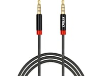 Amio Aux Mini Jack 3,5 Mm Flätad Kabel 100 Cm Amio-03269