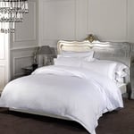 Dorchester Parure de lit Double 100% Coton Blanc King Size