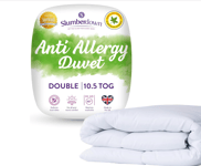 Double Duvet 13.5 TOG 200x200cm Slumberdown Anti Allergy Winter Warmth Quilt UK