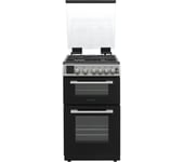 MONTPELLIER MDOG50LS 50 cm Gas Cooker - Silver, Silver/Grey