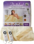 Dreamland 16454 Intelliheat Harmony Super-Soft Heated Overblanket - Cream – King