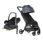 Ergobaby Metro+ Matkarattaat + Maxi-Cosi CabrioFix i-Size Turvakaukalo + Telakka, Slate Grey