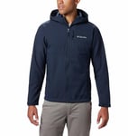 Columbia Ascender Hooded Softshell Jacket, Veste Coupe Vent Softshell Homme, Collegiate Navy, Taille XL