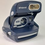 Vintage Polaroid 600 film Camera one step retro blue instant camera 1990s