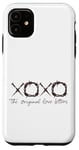 Coque pour iPhone 11 Xoxo The Original Love Letters Barbelé