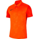 Nike Men's M NK TROPHY IV JSY SS T-Shirt, Safety Orange/Team Orange/(Black), XL