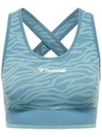 hummel Women's Hmlmt Saga Seamless Sports Top Yoga Shirt