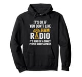 Amateur Ham Radio Operator CB Radio Enthusiast Ham Radio Dad Pullover Hoodie