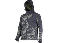 Lahti Pro Softshell Jacket With Hood. Camo Green-Black, "3Xl", Ce, Lahti