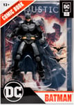 McFarlane DC DIRECT GAMING 7IN FIGURE WITH COMIC - INJUSTICE 2 WV1 - BATMAN