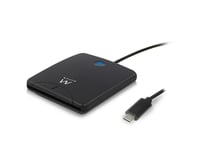 YUBICO – Smart Card reader USB-C, black, Ewent EW1055 (FLAEWE009)