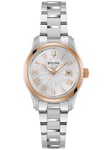 Bulova Ladies Watch Surveyor Steel/Rose Gold 98M136