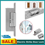 12V Fail Safe Electric Strike Lock Narrow-type Door For Access Control Durable