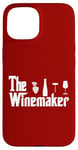 iPhone 15 Wine Maker Winemaking Grapes Harvest Vineyard Winery Vintner Case