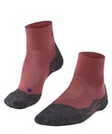 FALKE Women's TK2 Explore Cool Short W SSO Lyocell Functional Yarn Thick Anti-Blister 1 Pair Hiking Socks, Red (Mixed Berry 8215), 4-5