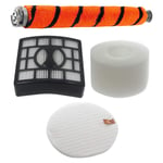 Roller Brush Filter Kit for SHARK NZ801UK Vacuum Soft Brushroll HEPA Allergy Set