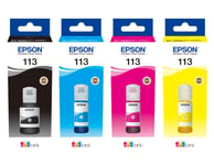 Epson 104 Ecotank Magenta Ink Bottle, Magenta, Epson, Ecotank Et-4700 Ecotank Et-2726 Ecotank Et-2720 Ecotank Et-2715 Ecotank Et-2714 Ecotank Et-2712..., 65 Ml, Bläckstråleskrivare, Multifärg