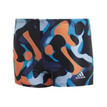 adidas YB Boxer P.Blue Slip de Bain Enfant MULTCO FR : S (Taille Fabricant : 92 (1/2 años))