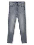 Kobdraper Jax Tapered Grey Jeans Grey Kids Only