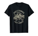 Built Stronger Vintage Truck American Muscle Vintage Auto T-Shirt