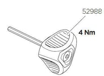 Evo Raised Rail- Torque key 4N Thule