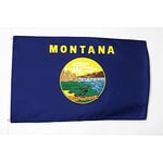 Drapeau Montana 150x90cm - Drapeau Etat américain - USA - Etats-Unis 90 x 150 cm Polyester léger - AZ FLAG