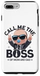 Coque pour iPhone 7 Plus/8 Plus Baby Boss « Call Me The Boss » Like A Boss Kids