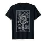 The World Tarot Card Victorian Ghost Gothic Spooky Horror T-Shirt