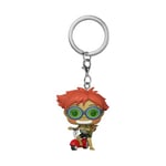 Funko Pop! Keychain: CowboyBebop-Edward Wong Hau Pepelu Tivrusky IVOnScooterwith EIN - Cowboy Bebop - Mini-Figurine en Vinyle à Collectionner Porte-clés Fantaisie - Cadeau de Noël - Idée de Cadeau