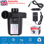 Electric Air Pump for Paddling Pool Fast Inflator Deflator Camp Air Bed Mattress