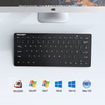 NEW SLIM WIRELESS BLUETOOTH KEYBOARD FOR IMAC IPAD ANDROID PHONE TABLET PC UK